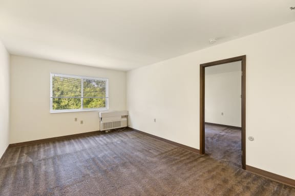 Spacious bedroom in a 1 bedroom at Santa Maria Apartments