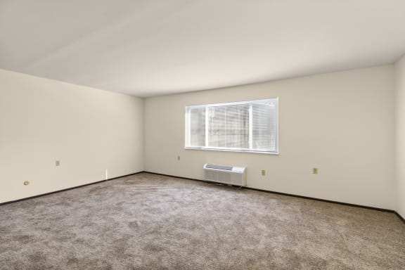 Spacious bedroom in a 1 bedroom studio at Santa Maria Apartments