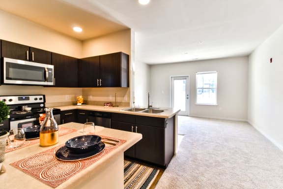 Spacious Kitchen at Aventura at Maryland Oaks, Missouri, 63146