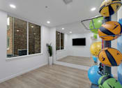 Thumbnail 27 of 33 - Yoga room at AVIA Apartments On Alpha, Texas