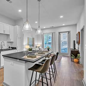 Modern Kitchen at District 757 Apartments in Norfolk, VA