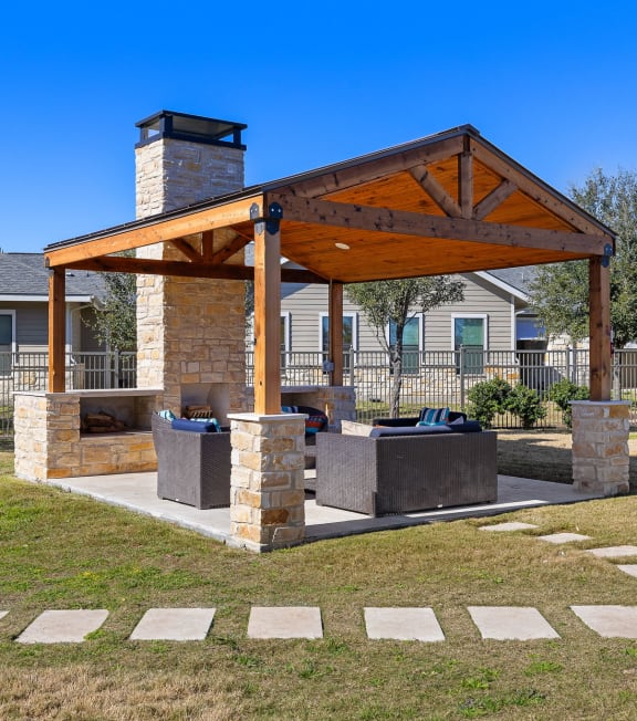 the preserve with fire pit at North Creek, Hutto, 78634