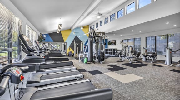 free weights at the enclave at woodbridge apartments in sugar land, tx  at Sunset Ridge, Texas, 78209