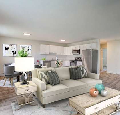 best garden style one bedroom and two bedroom rental apartments at brighton arms apartments in neptune city, nj near jersey shore medical student short term fully furnished housing available