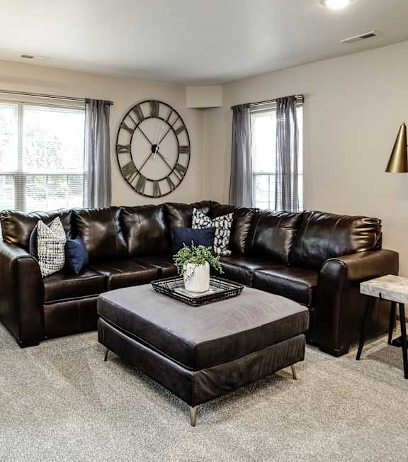 Spacious Living Area at Tranquility Pointe, Omaha