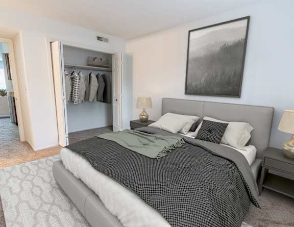 Master Bedroom at Tymberwood Trace Apartments, Louisville, KY