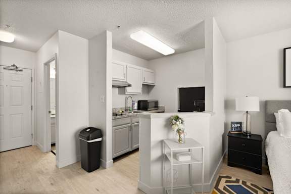 Modern Kitchen at AVIA North Shore Apartments, Jeffersonville, Indiana