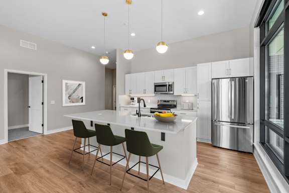 Spacious Kitchen at Expo Apartments, Minneapolis