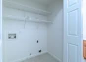 Thumbnail 7 of 8 - an empty room with a white wall and a white door at Huntington Village **, Georgia