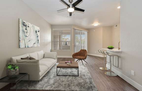 Ceiling Fan at The Retreat Apartments