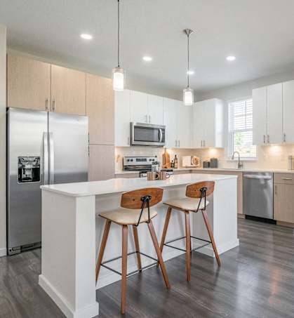 Corban Horizon West Apartments in Winter Garden, Florida Model Kitchen