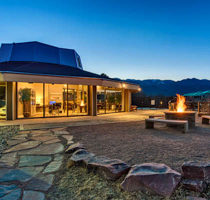 Fire pit at Bonterra Lakeside Apartments, Colorado Springs, CO, 80906
