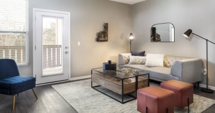 Living Room at Springhill Apartments, Overland Park