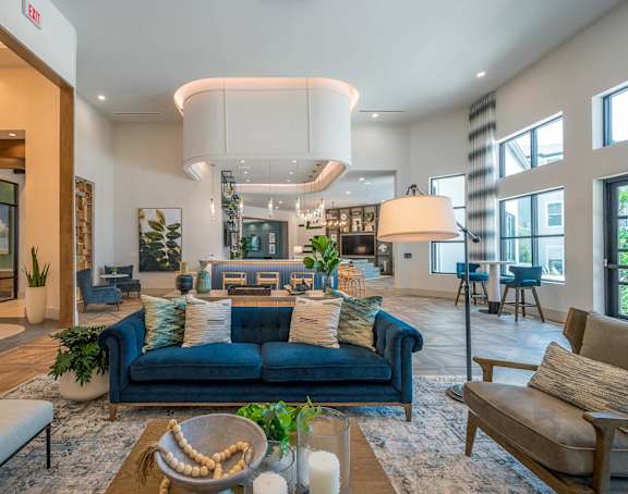 Corban Horizon West Apartments in Winter Garden, Florida Clubhouse Lounge