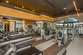 Fitness Center at Palm Ranch Luxury Apartments in Davie, FL