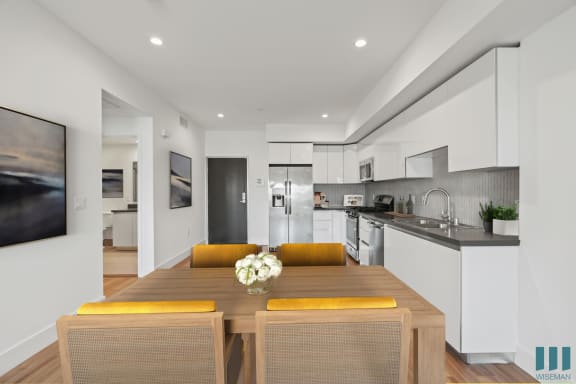 Open-Concept Kitchen and Dining Area