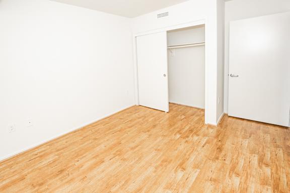 Sample Unit: Alternate View Bedroom with Closet