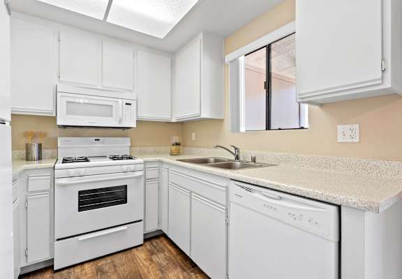 Kitchen with dishwasher at River Oaks, Oceanside, 92057