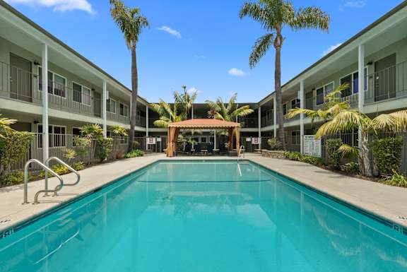 Swimming pool at Tahitian