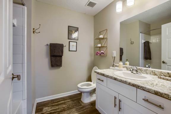 our apartments offer a bathroom with a shower