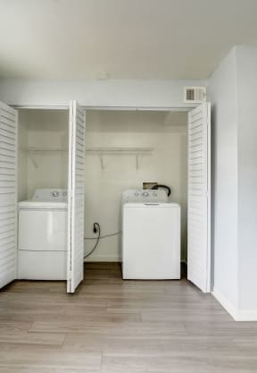 In Unit Washer And Dryer at The Flats at Seminole Heights, Florida
