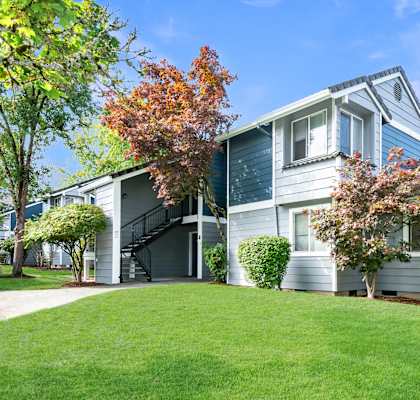 Exterior view of St. Mary's Woods Apartments in Beaverton, OR
