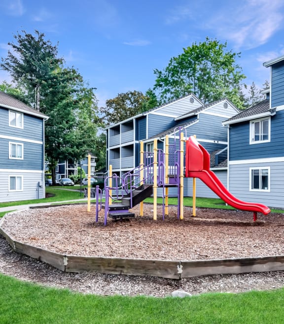 St. Mary's Woods outdoor playground at St. Mary's Woods Apartments, Beaverton, 97078