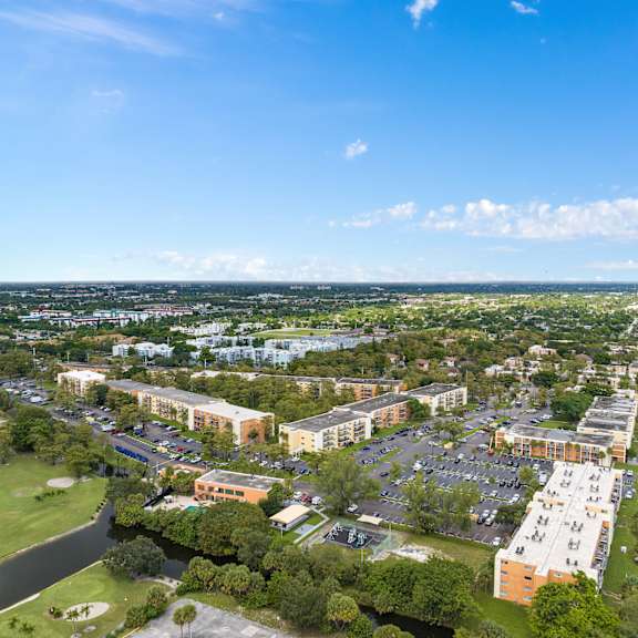 Aerial view of the neighborhood at Cypress Grove, Lauderhill, 33313