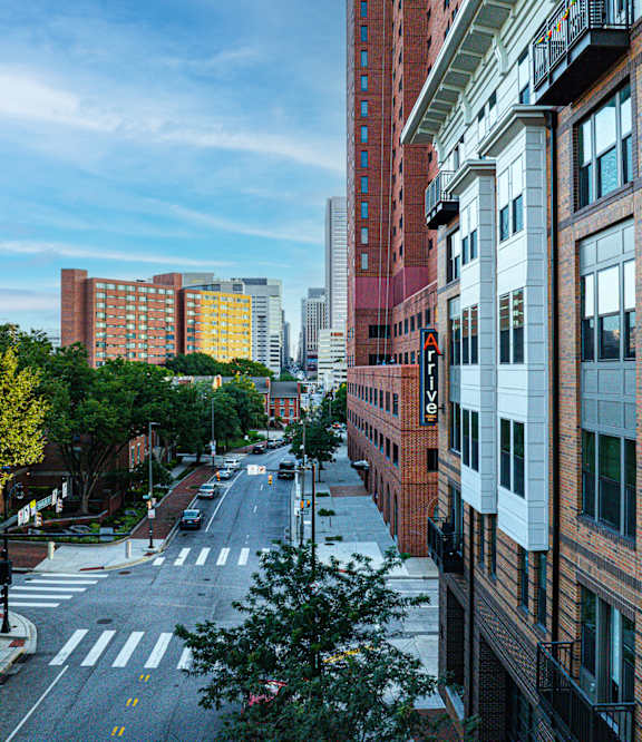 Exterior view of Arrive Federal Hill