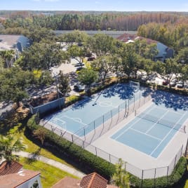 Aerial View Of Pool at Pine Harbour, Florida