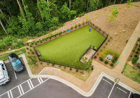 apartments with a dog park at The Exchange at Gwinnett