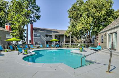 Outdoor Pool with Sundeck