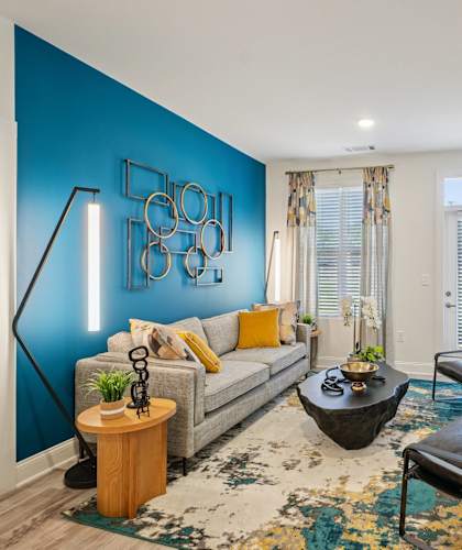 Modern Living Area at Ardmore at Prosperity, Knoxville, TN