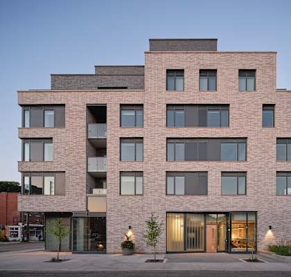 the building in which the apartment is located