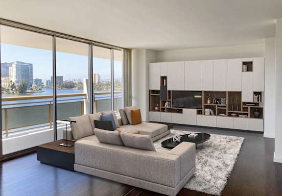 Living Room at 1200 Lakeshore, Oakland, CA