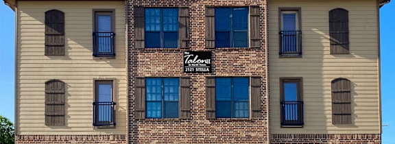 Classic exterior view of the property  at The Talon, Denton, TX, 76209