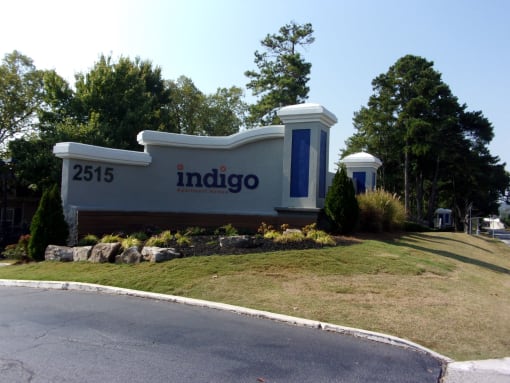 Property Signage at The Indigo, Georgia