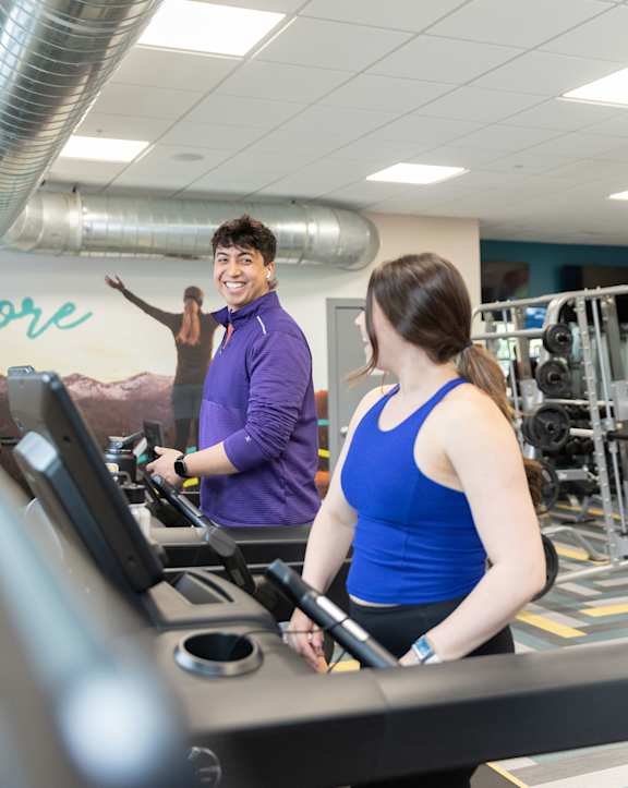 Gym with treadmills and other exercise equipment at Aurum, Golden, CO, Colorado, 80401