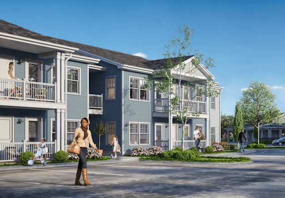 Exterior view of Bay Pointe at Summerville in Summerville, SC, 29483