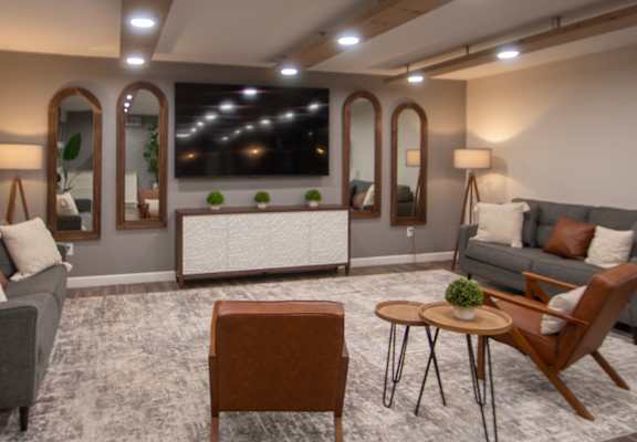 This is a photo of the lobby/entrance at Park Lane Apartments in Cincinnati, OH.