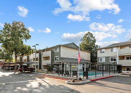 Phillippi Plaza Apartments in Boise, Idaho Exterior and Pool