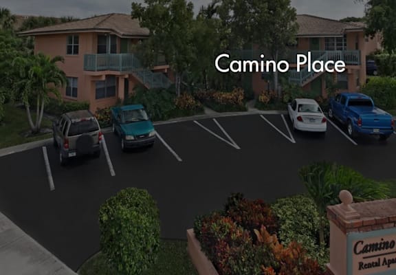 a screenshot of a parking lot with cars in it