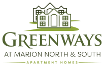 a large building with a sign that says green ways