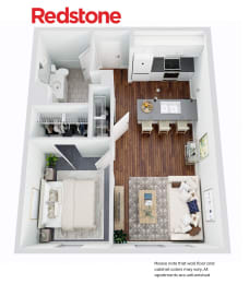 Floor Plan 202, 302