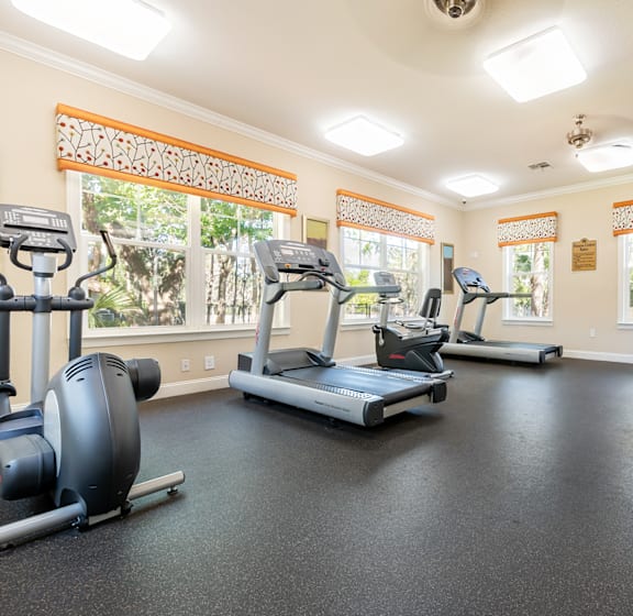 Gym at Cristina Woods Affordable Apartments in Riverview FL