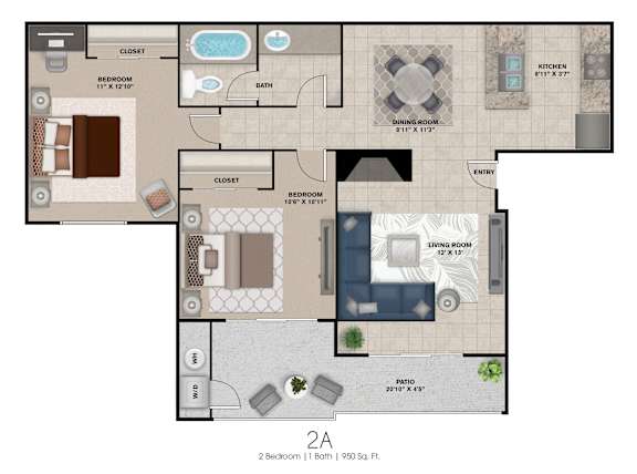Floor Plan  2A