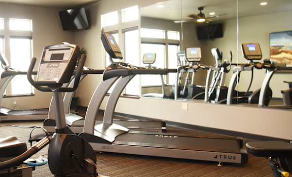 Modern Fitness Center at The Brix Apartments, Spokane Valley, WA