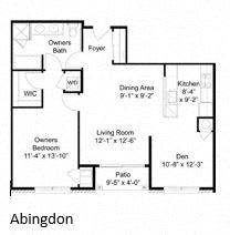 Floor Plan  Abbington