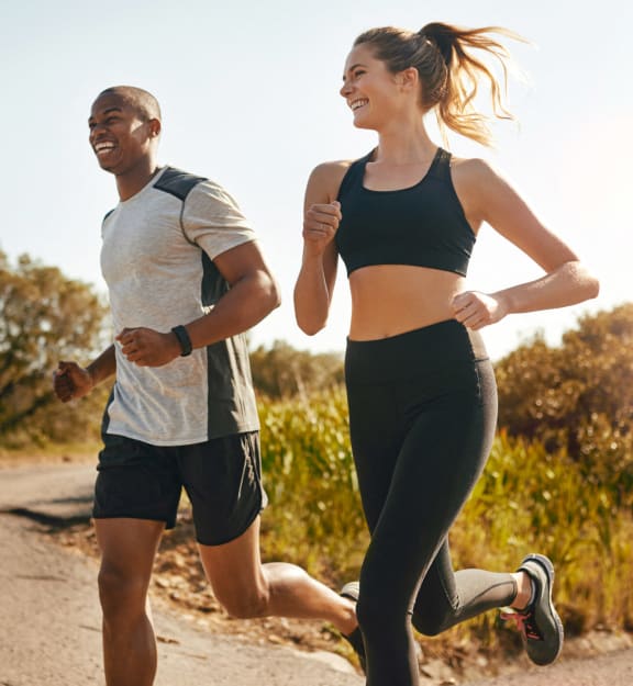 stock image- running