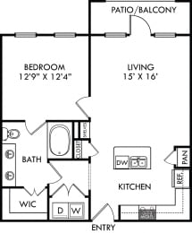  Floor Plan The Encanto with Fenced-In Yard